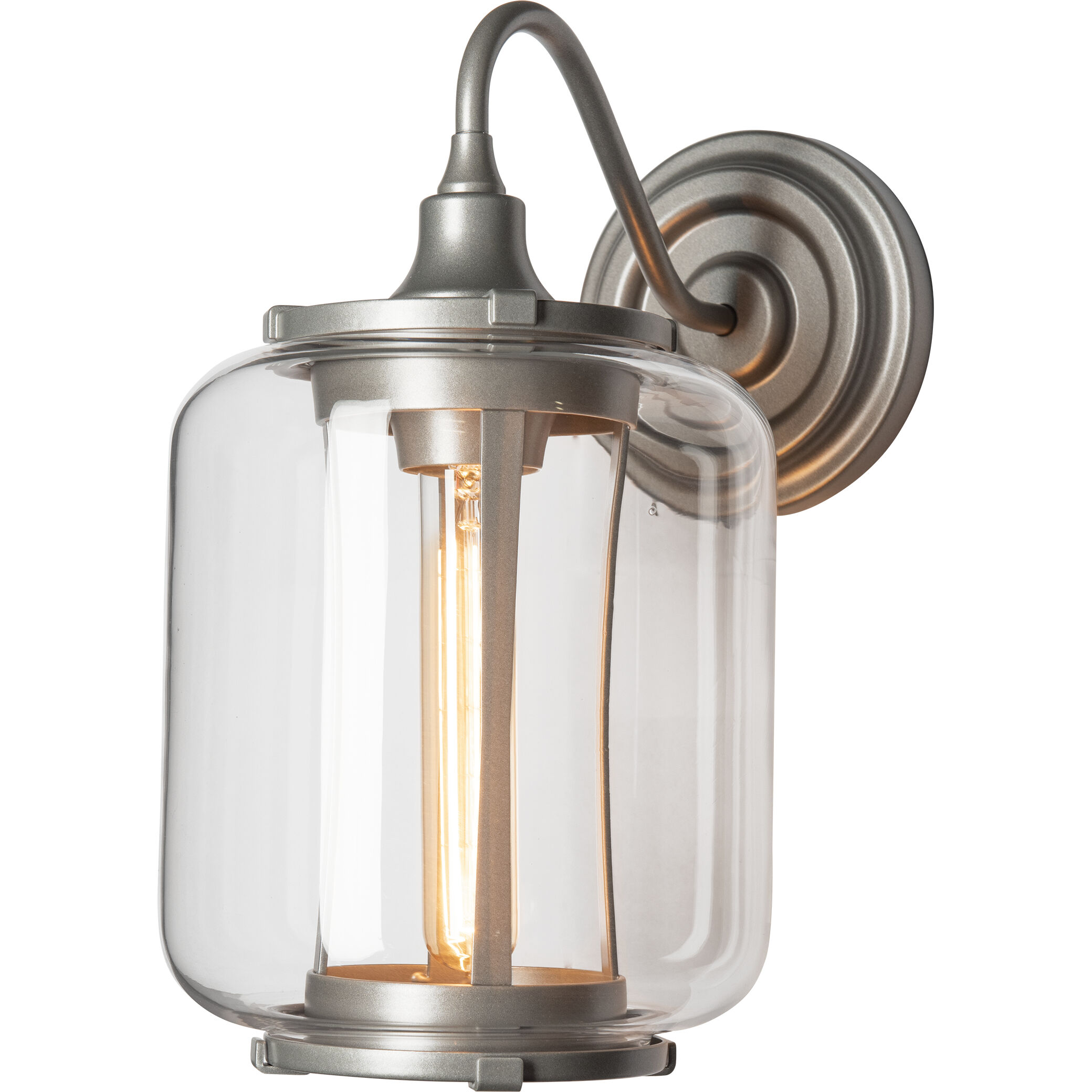 Fairwinds 1 Light 12.4 inch Coastal Burnished Steel Outdoor Sconce