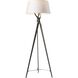 Tryst 72.7 inch 60 watt Oil Rubbed Bronze and Modern Brass Floor Lamp Portable Light in Oil Rubbed Bronze/Modern Brass