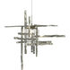 Tura 1 Light 16.4 inch Sterling Mini Pendant Ceiling Light