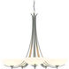 Aegis 5 Light 31.3 inch Vintage Platinum Chandelier Ceiling Light