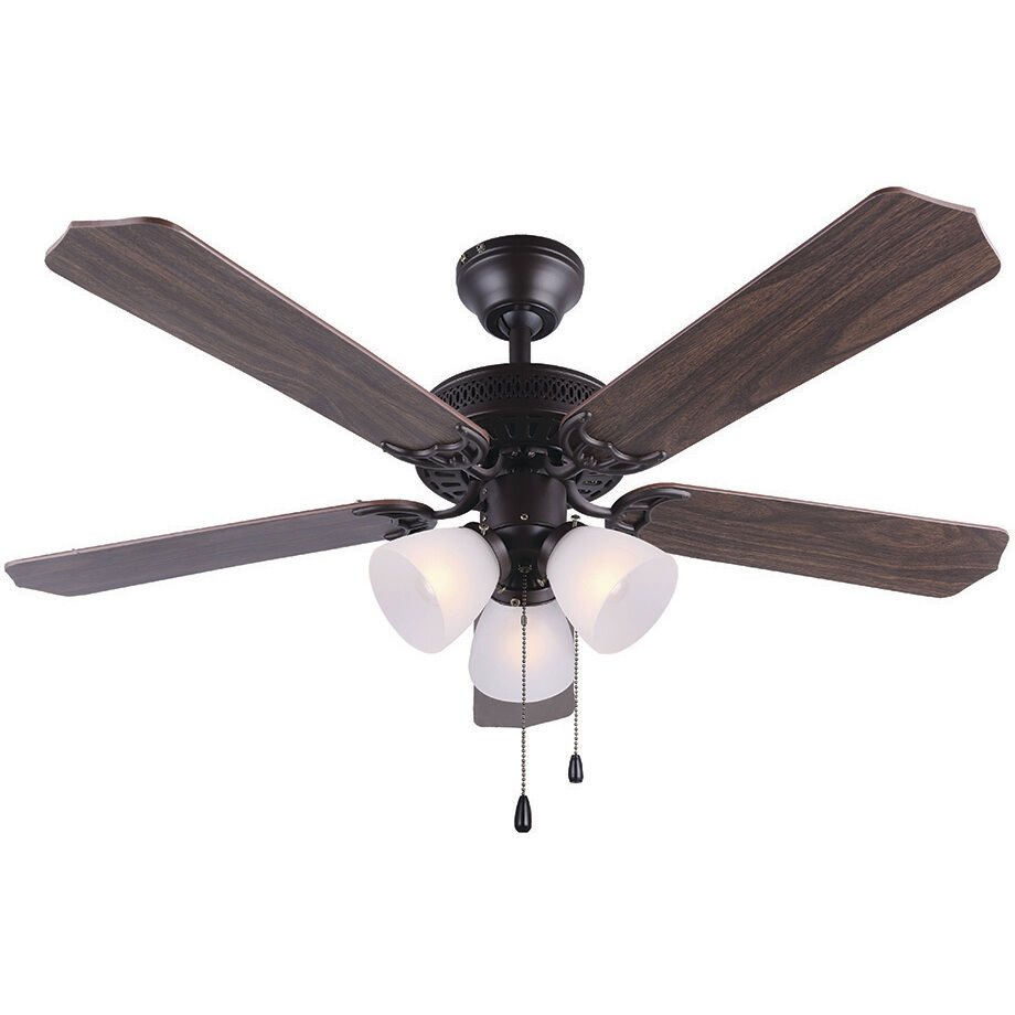 Madison 42 inch Oil Rubbed Bronze Ceiling Fan