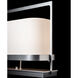 Serenity 15.8 inch 60 watt Sterling Table Lamp Portable Light