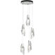 Luma 5 Light 14.5 inch Vintage Platinum Mini Pendant Ceiling Light