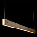 Art + Alchemy Fold LED 1.4 inch Soft Gold Pendant Ceiling Light