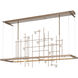 Spring LED 53.4 inch Bronze Pendant Ceiling Light
