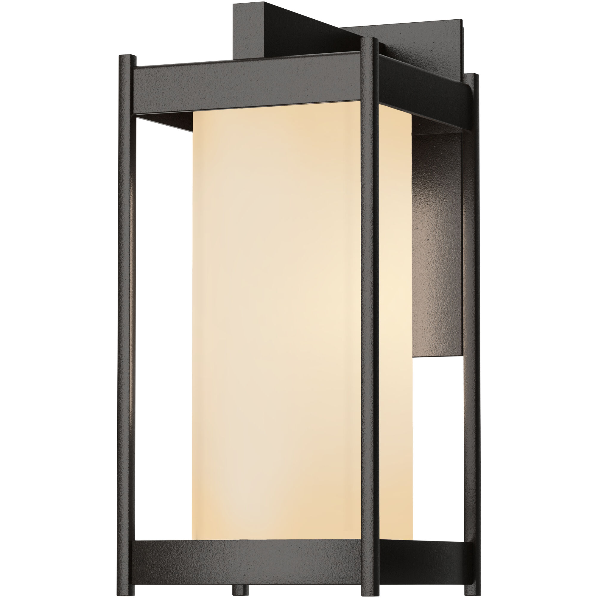 Cela 1 Light 13.6 inch Coastal Oil Rubbed Bronze Outdoor Sconce in Opal, Medium