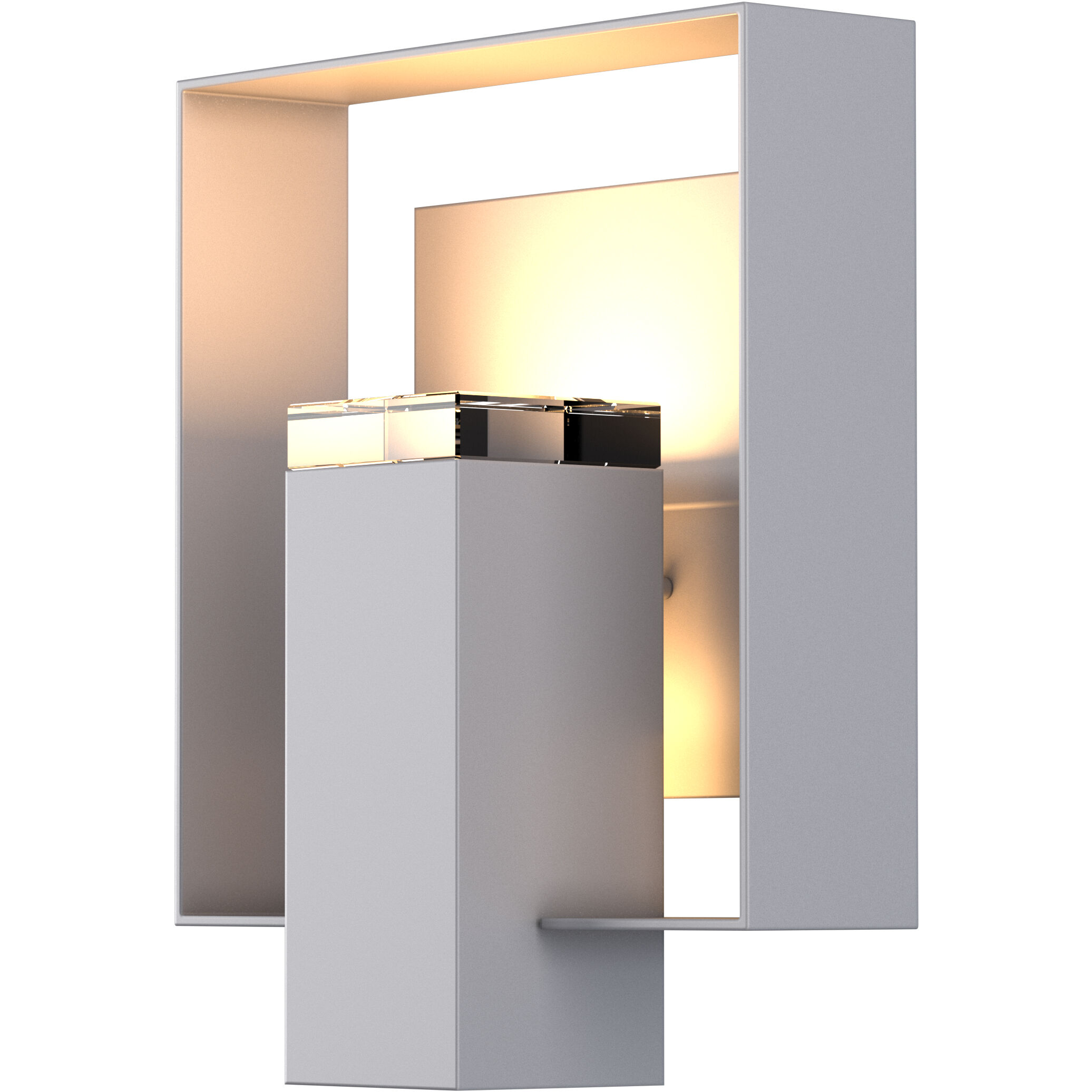 Shadow Box 1 Light 11.7 inch Coastal Burnished Steel and Coastal Burnish Steel Outdoor Sconce