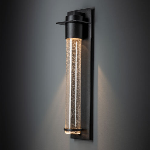 Airis 1 Light 24.3 inch Coastal Black Outdoor Sconce, Medium
