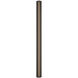 Gallery LED 4.3 inch Modern Brass ADA Sconce Wall Light, Large