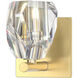 Gatsby 1 Light 5.3 inch Modern Brass Bath Sconce Wall Light