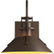 Henry 1 Light 10.5 inch Coastal Bronze Outdoor Sconce, Small