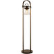 Erlenmeyer 51 inch 60 watt Dark Smoke Floor Lamp Portable Light