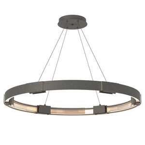 Aura LED 48 inch Natural Iron Pendant Ceiling Light, Large