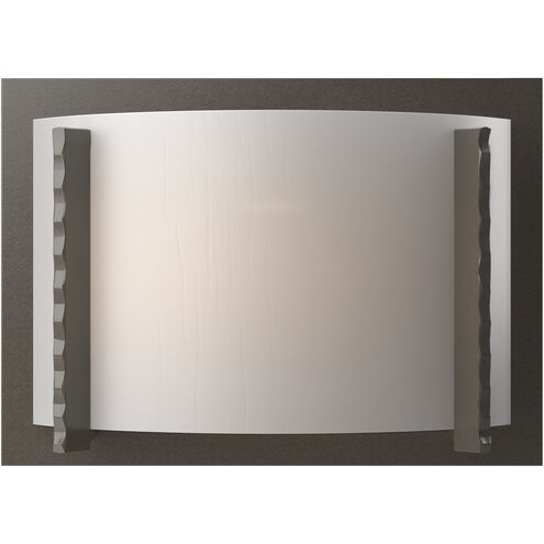 Forged Vertical Bars 1 Light 12.5 inch Dark Smoke ADA Sconce Wall Light