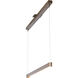 Art + Alchemy Fold LED 1.4 inch Soft Gold Pendant Ceiling Light