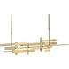 Planar LED 42.3 inch Soft Gold Pendant Ceiling Light, Large