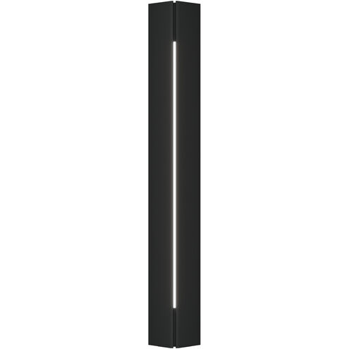 Gallery 2 Light 35.9 inch Coastal Black Outdoor Sconce