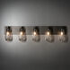 Eos 5 Light 36.5 inch Oil Rubbed Bronze Bath Sconce Wall Light - Open Box