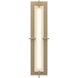 Ethos LED 5.8 inch Soft Gold ADA Sconce Wall Light, Large