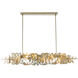 Brutus 6 Light 63 inch Modern Brass Pendant Ceiling Light, Large - Open Box
