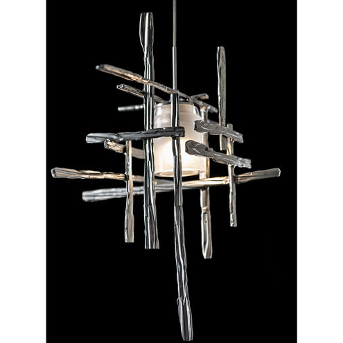 Tura 1 Light 16.4 inch Sterling Mini Pendant Ceiling Light