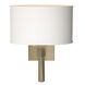 Beacon Hall 1 Light 11 inch Soft Gold Sconce Wall Light in Natural Anna, Oval