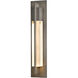 Axis 1 Light 24 inch Coastal Dark Smoke Outdoor Sconce, Large - Open Box