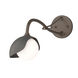 Brooklyn 1 Light 6 inch Ink and Natural Iron Long-Arm Sconce Wall Light
