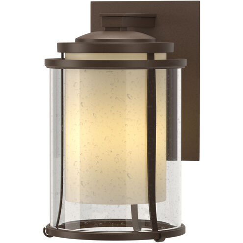 Meridian 1 Light 15.7 inch Coastal Bronze Outdoor Sconce, Large