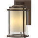 Meridian 1 Light 15.7 inch Coastal Bronze Outdoor Sconce, Large