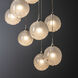 Fritz 9 Light 20.5 inch Sterling Pendant Ceiling Light, Standard
