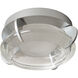 Lustra LED 11.6 inch Sterling Flush Mount/Sconce Ceiling Light, Art & Alchemy