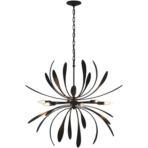 Dahlia 6 Light 32.7 inch Black Chandelier Ceiling Light