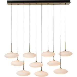 Clouds 10 Light 48 inch Vintage Platinum Pendant Ceiling Light