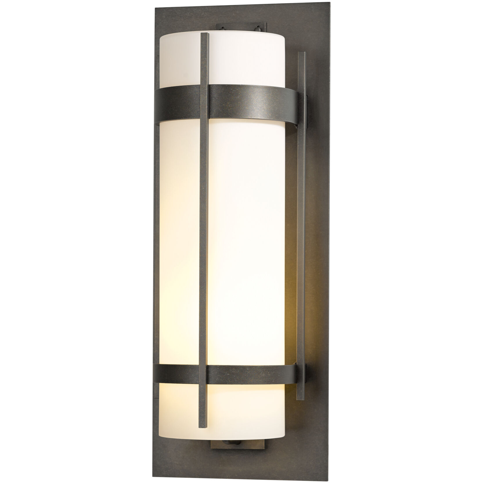 Banded 1 Light 25.9 inch Coastal Dark Smoke Outdoor Sconce, Extra Large