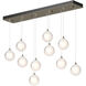 Fritz 10 Light 9.4 inch Soft Gold Pendant Ceiling Light