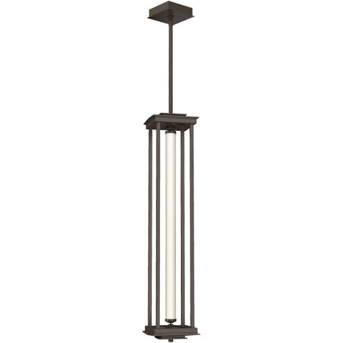 Athena LED 7.3 inch Bronze Pendant Lantern Ceiling Light, Large