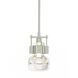 Cuff 1 Light 7.5 inch Sterling Mini Pendant Ceiling Light, Large