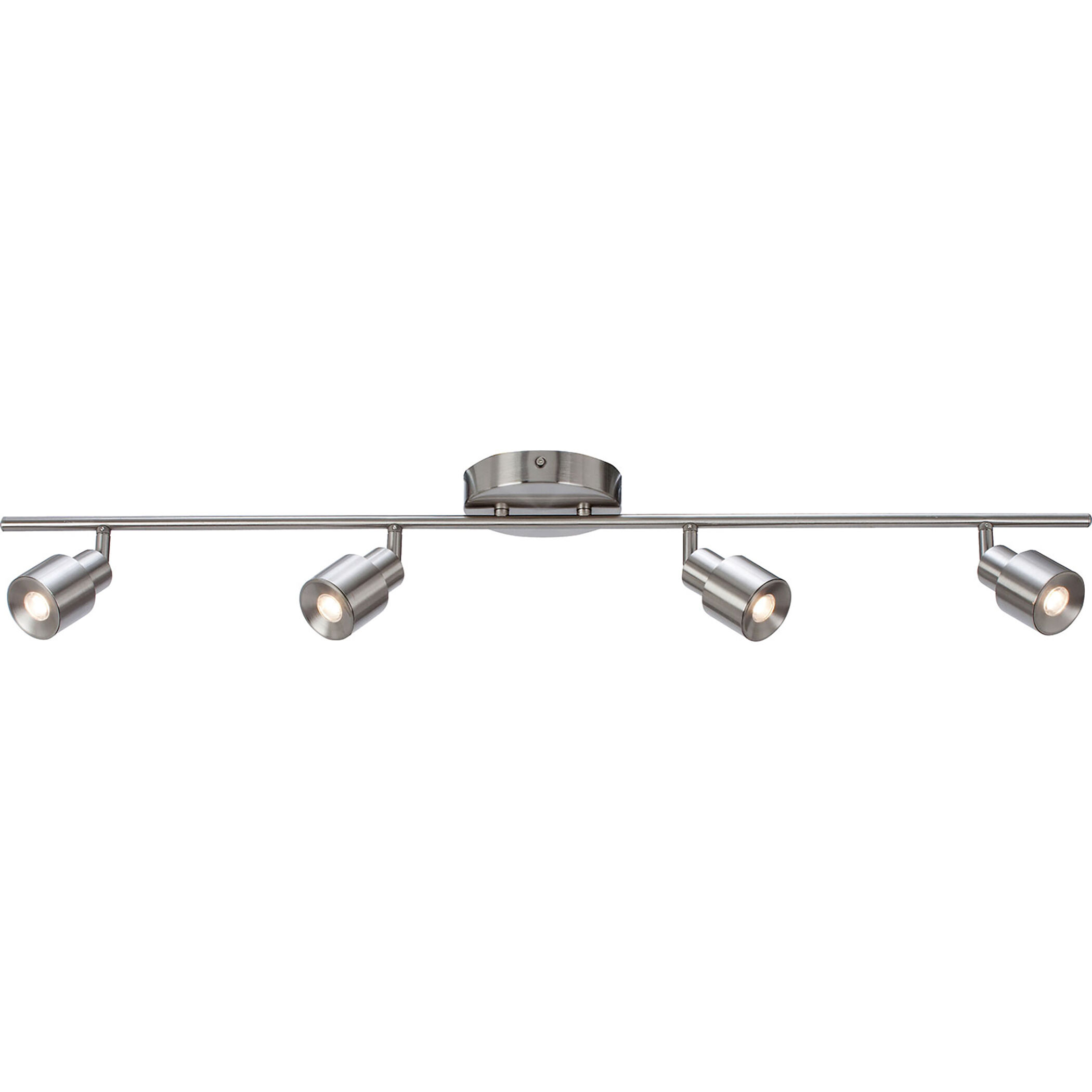 Chappelle 4 Light 120V Satin Nickel Fixed Rail Ceiling Light