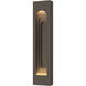 Art + Alchemy Procession Arch 2 Light 40 inch Coastal Dark Smoke with Coastal Dark Smoke Outdoor Wall Light