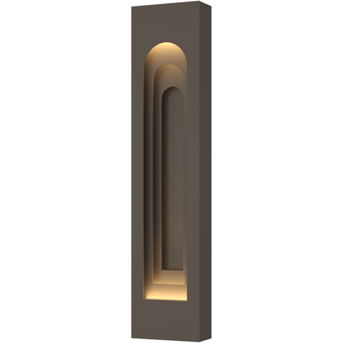 Art + Alchemy Procession Arch 2 Light 40 inch Coastal Dark Smoke with Coastal Dark Smoke Outdoor Wall Light