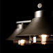 Stowe 4 Light 38.2 inch Coastal Dark Smoke Outdoor Pendant