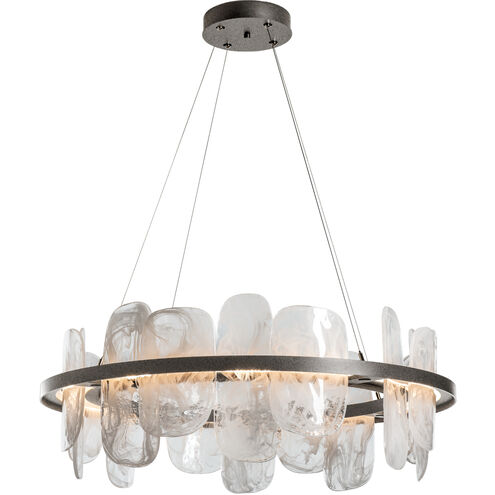 Vitre LED 38 inch Natural Iron Pendant Ceiling Light, Circular