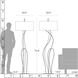Sway 73.4 inch 100.00 watt Natural Iron Floor Lamp Portable Light