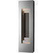 Art + Alchemy Procession 2 Light 27.5 inch Coastal Burnished Steel with Coastal Black Outdoor Wall Light - Open Box