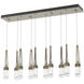 Link 10 Light 44.5 inch Soft Gold Pendant Ceiling Light, Standard