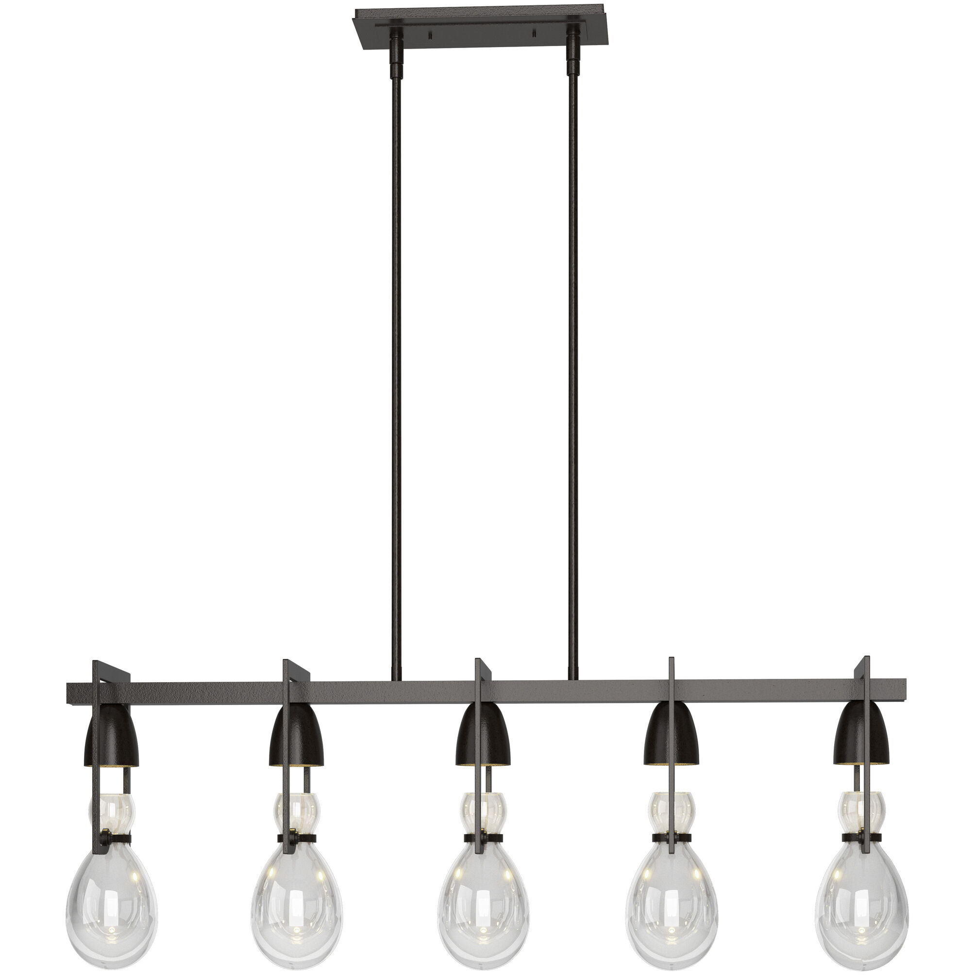 Apothecary 5 Light 40.5 inch Oil Rubbed Bronze Pendant Ceiling Light