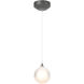 Fritz 1 Light 5.5 inch Natural Iron Mini Pendant Ceiling Light