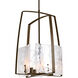 Arc 4 Light 18.7 inch Bronze Pendant Ceiling Light