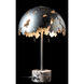 Pangea 23.1 inch 60.00 watt Ink Table Lamp Portable Light in Lilac Marble, Dome